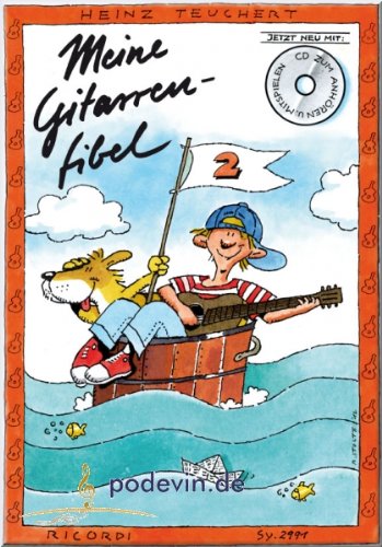 Meine Gitarrenfibel 2 mit CD - Gitarrenoten Books