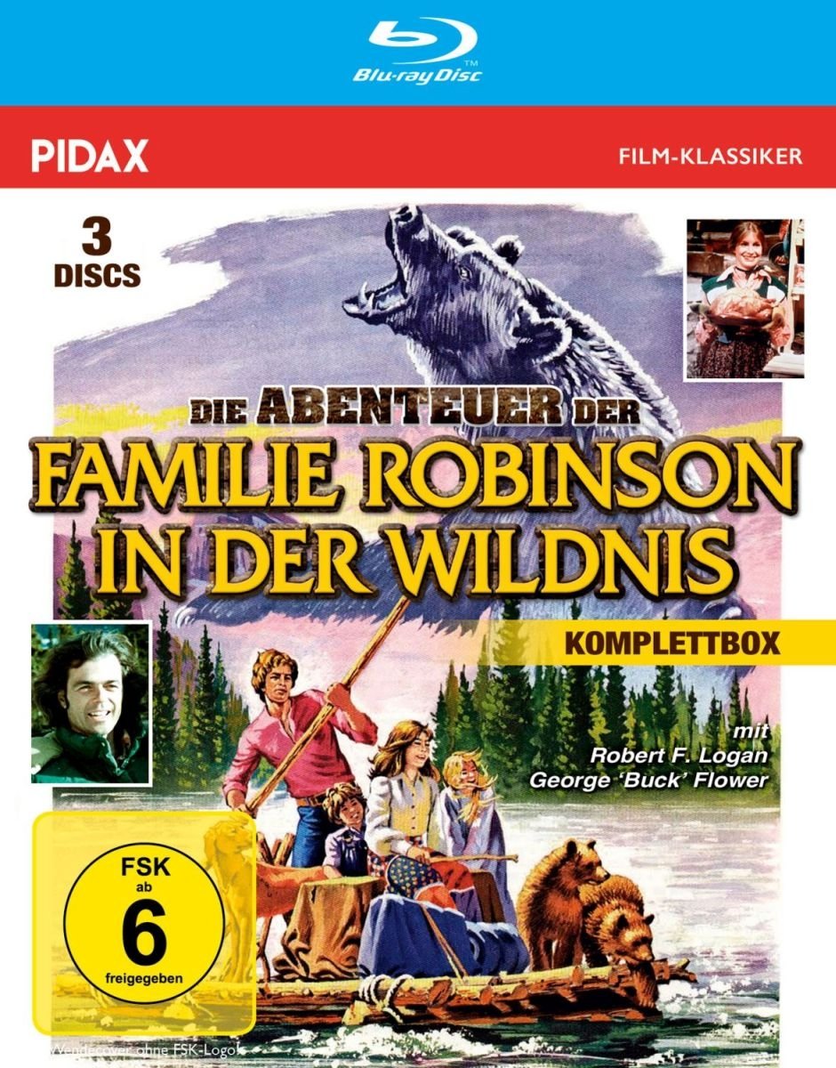 Die Abenteuer der Familie Robinson in der Wildnis - Komplettbox (Die legendäre Spielfilmtrilogie in brillianter HD-Abtastung) (Pidax Film-Klassiker) Movies
