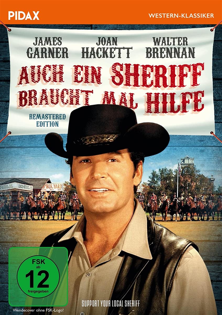 Auch ein Sheriff braucht mal Hilfe (Support Your Local Sheriff) / Brillante Westernkomödie mit James Garner (MAVERICK) (Pidax Western-Klassiker) Movies