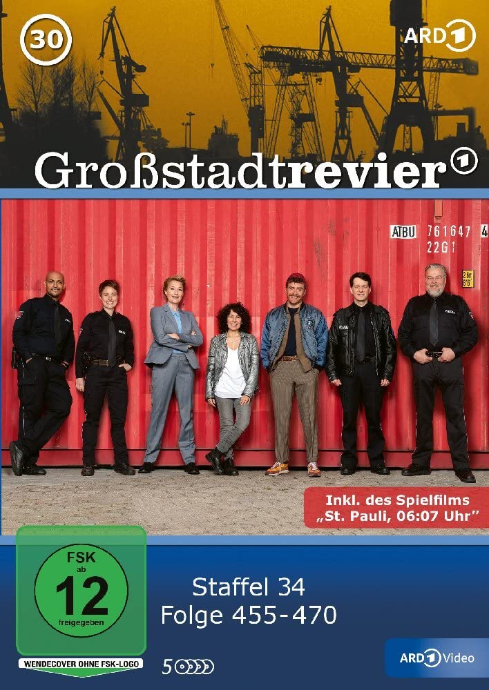 Großstadtrevier 30 - Folge 455 bis 470 (Staffel 34) Box sets