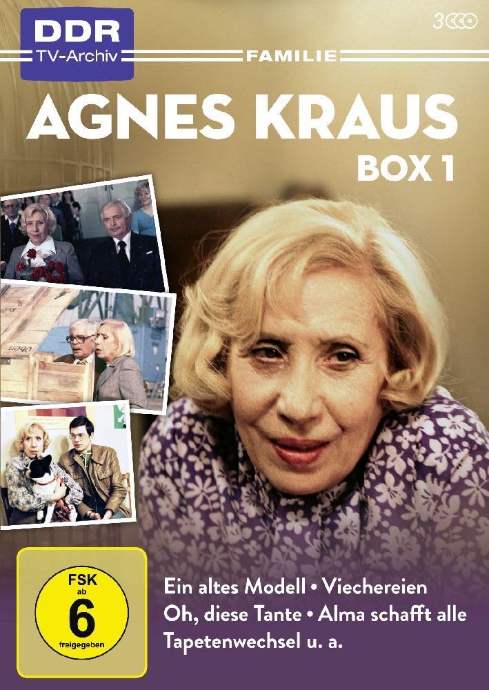 Agnes Kraus - Box 1 (Ein altes Modell, Viechereien, Oh, diese Tante, Alma schafft alle, Tapetenwechsel, Porträt per Telefon, Schauspielereien) (DDR TV-Archiv) Movies