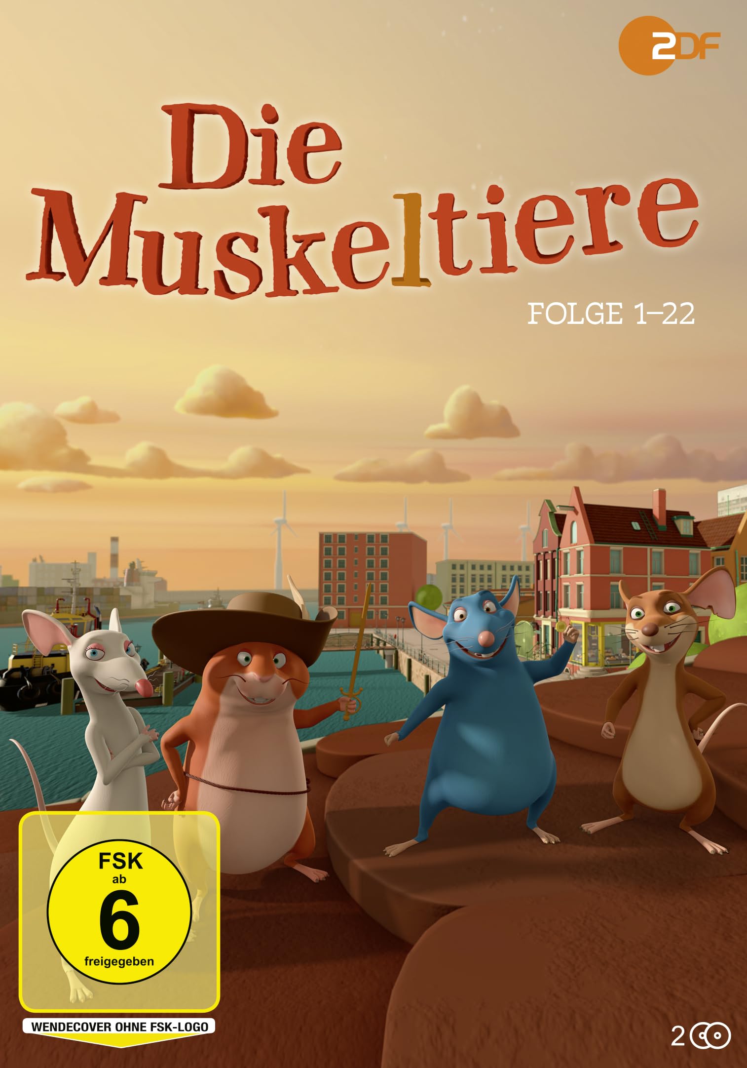 Die Muskeltiere Folge 1-22 Box sets