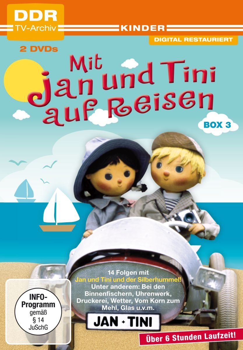 Mit Jan und Tini auf Reisen Box 3 (DDR-TV-Archiv) Box sets