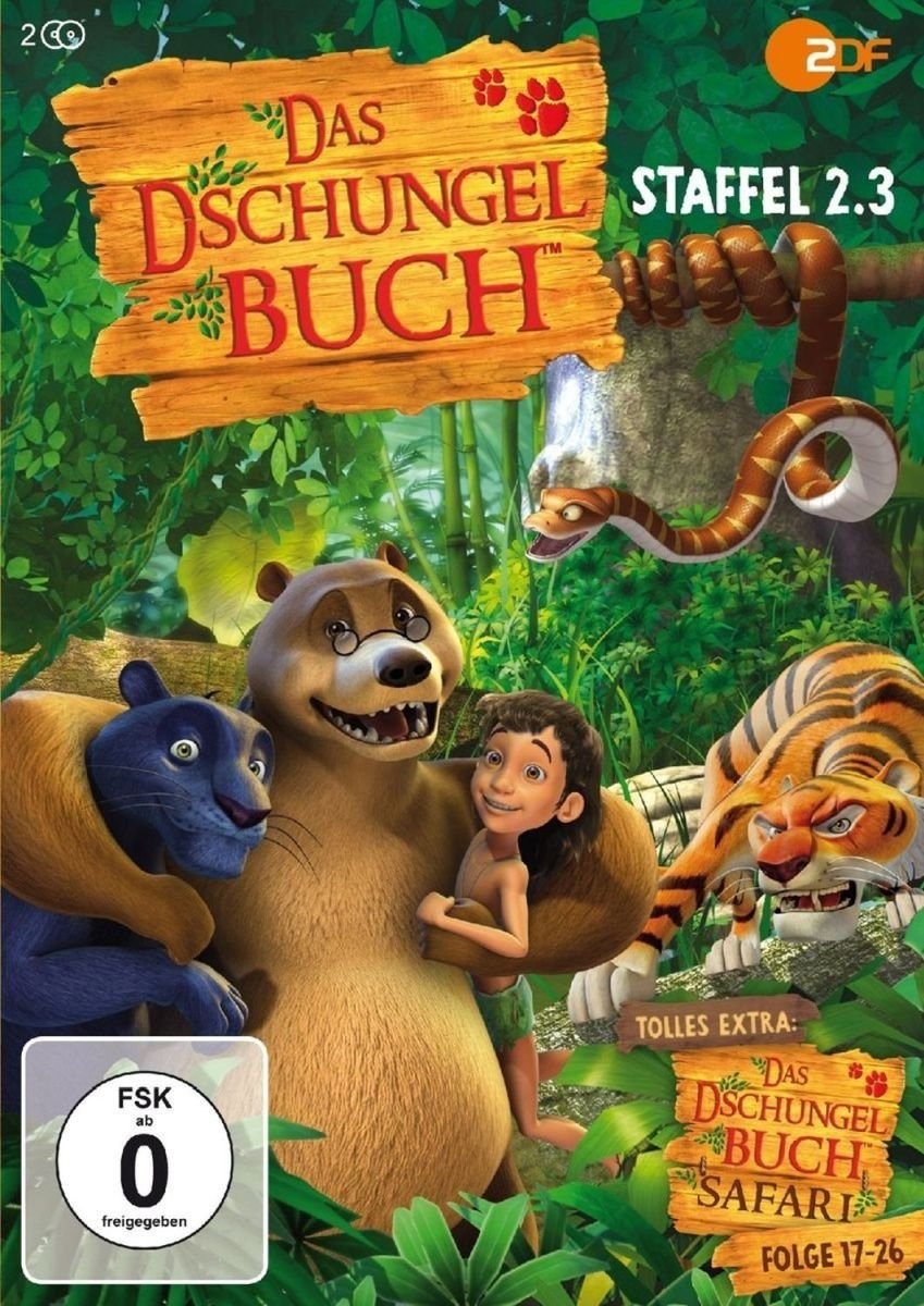Das Dschungelbuch - Staffel 2.3/Folge 89-104 Box sets