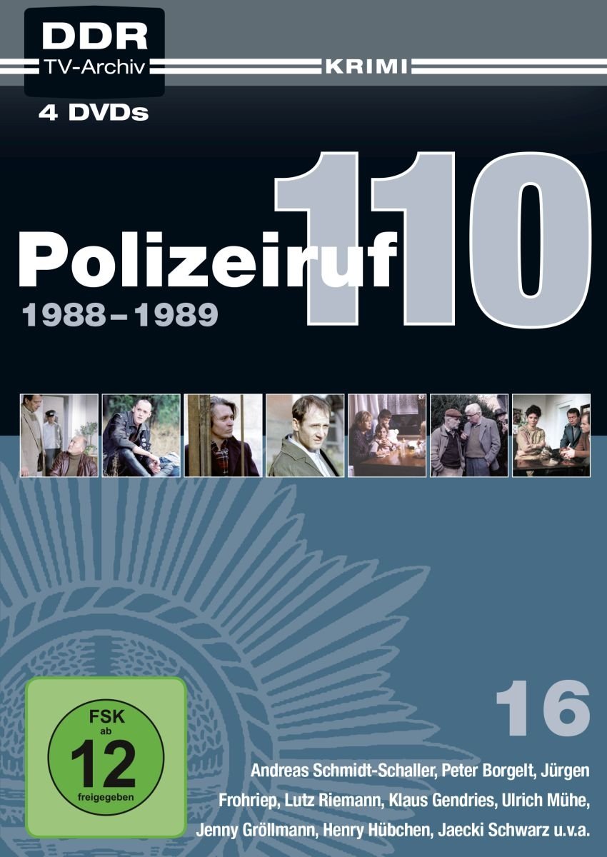 Polizeiruf 110 Box 16: 1988-1989 (DDR TV-Archiv) Box sets