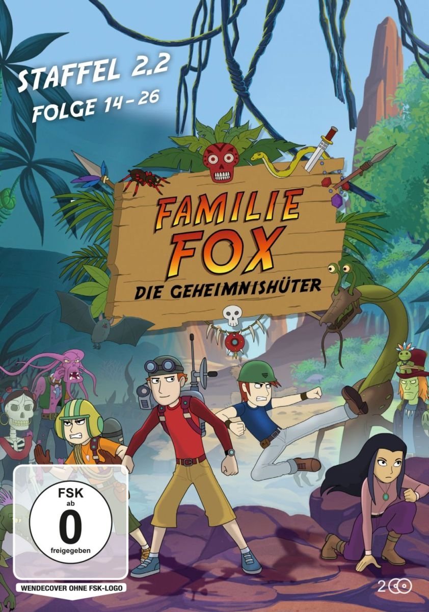 Familie Fox - Die Geheimnishüter dvd