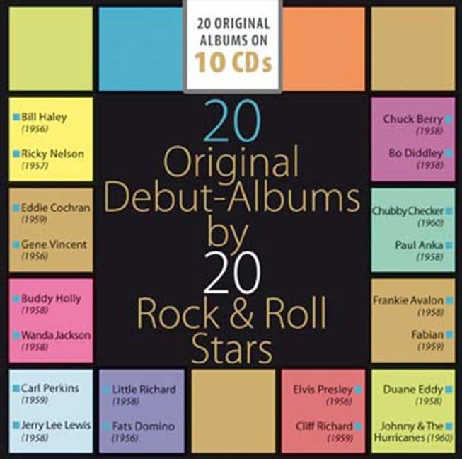 20 Original Albums Rock+Roll Stars Metal & Hardrock