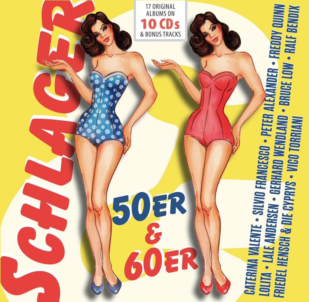 Schlager 50er & 60er 17 Original Albums Pop