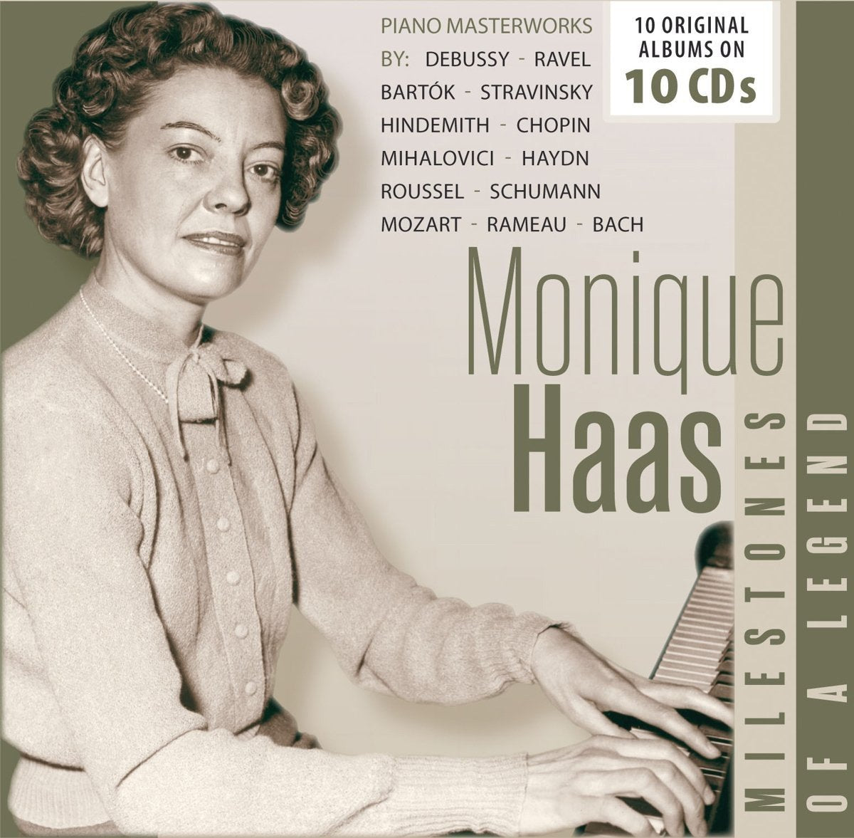 Monique Haas-Milestones of a Legend Music