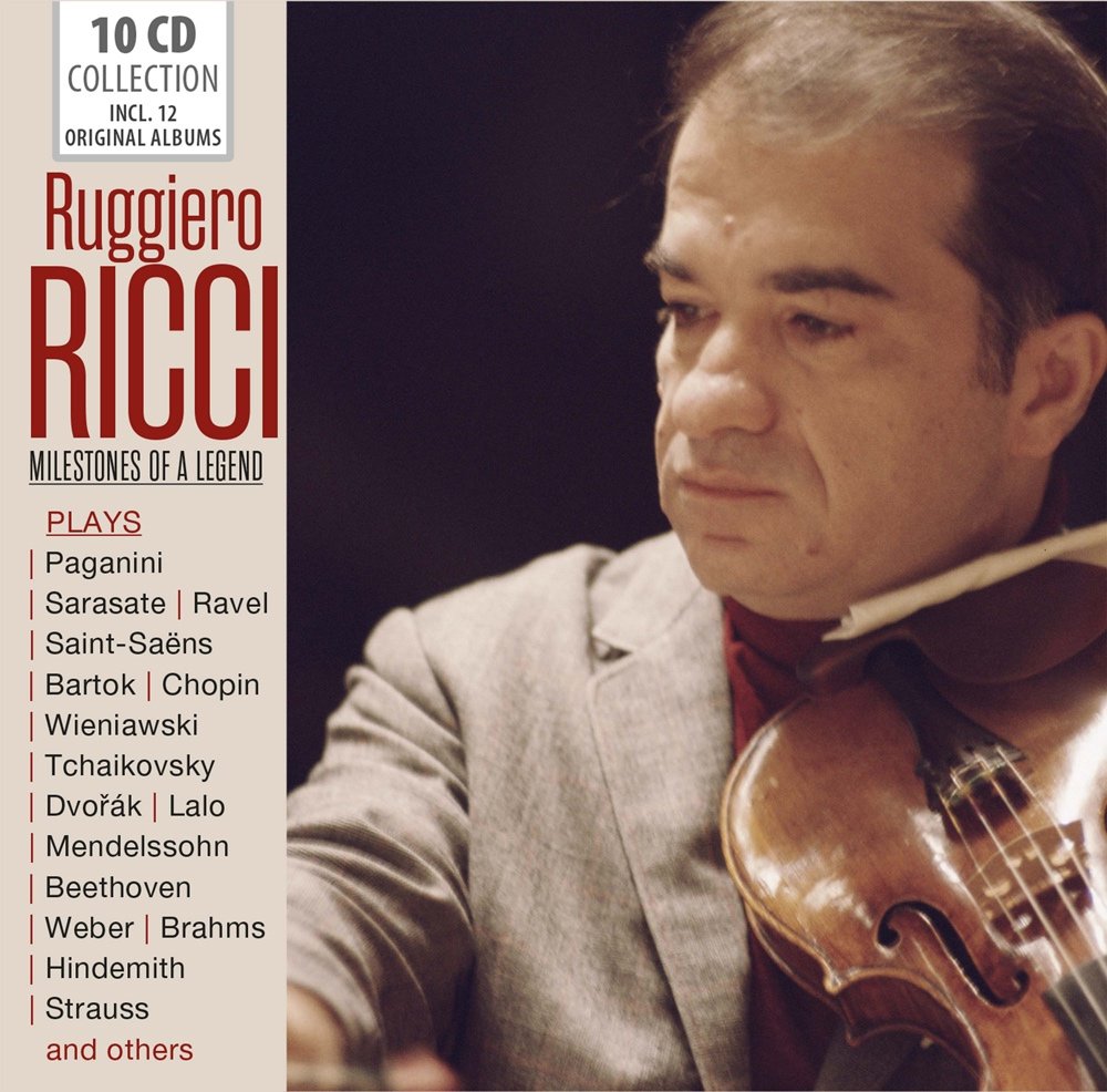 Ruggiero Ricci Milestones Of A Legend Music