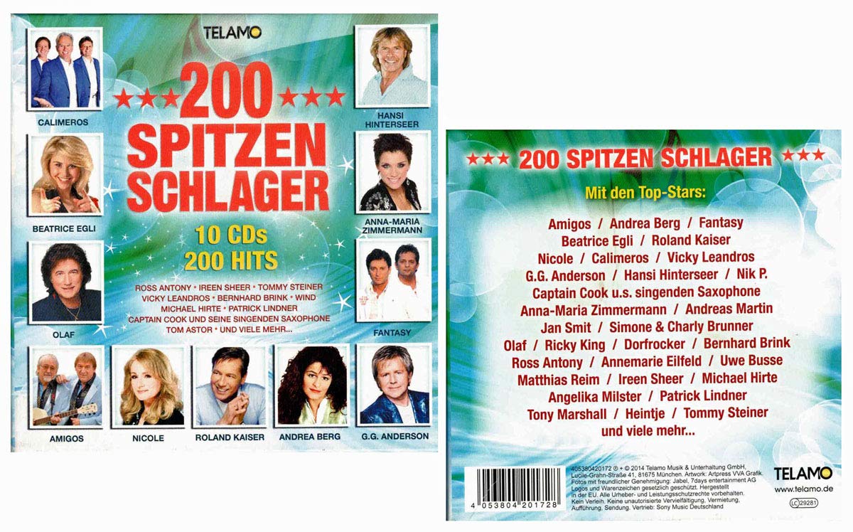 Product Image: 200 Spitzenschlager