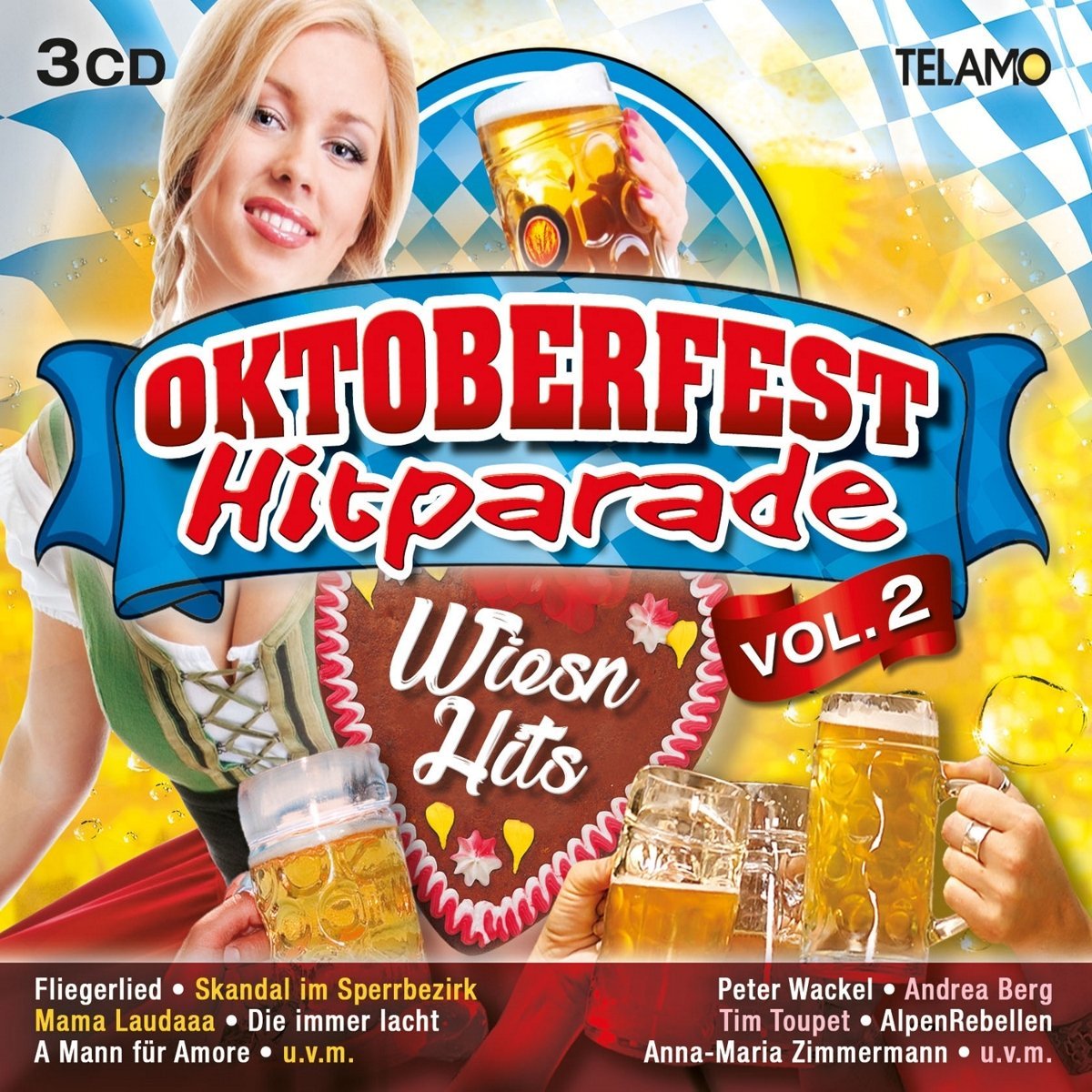 Oktoberfest Hitparade-Wiesn Hits Vol.2 German Schlager & Volksmusik