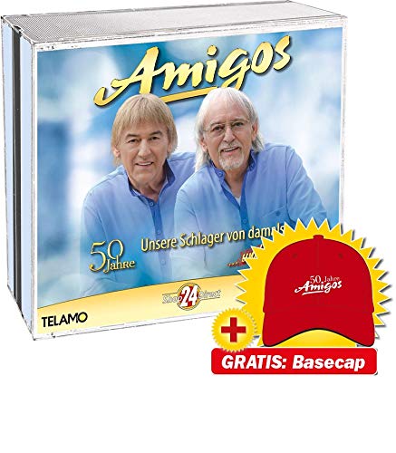 50 Jahre - Unsere Schlager von damals ...und heute! + GRATIS Amigos Basecap Music