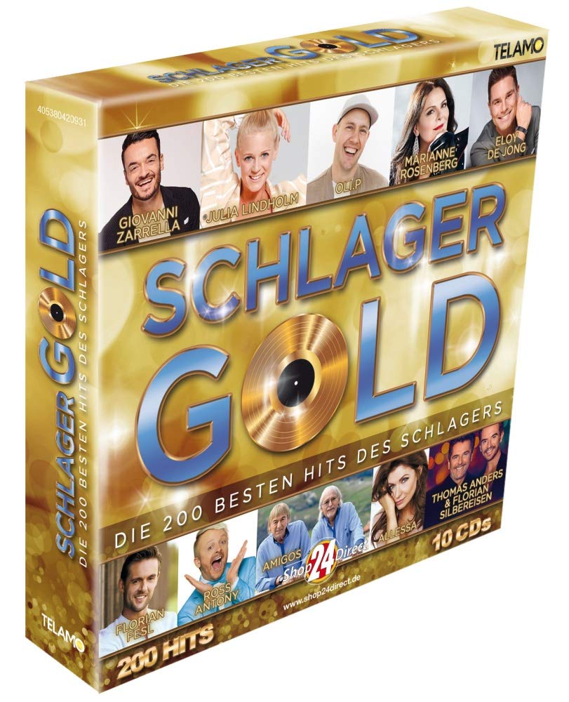 Schlager Gold - Die 200 besten Hits des Schlagers Music
