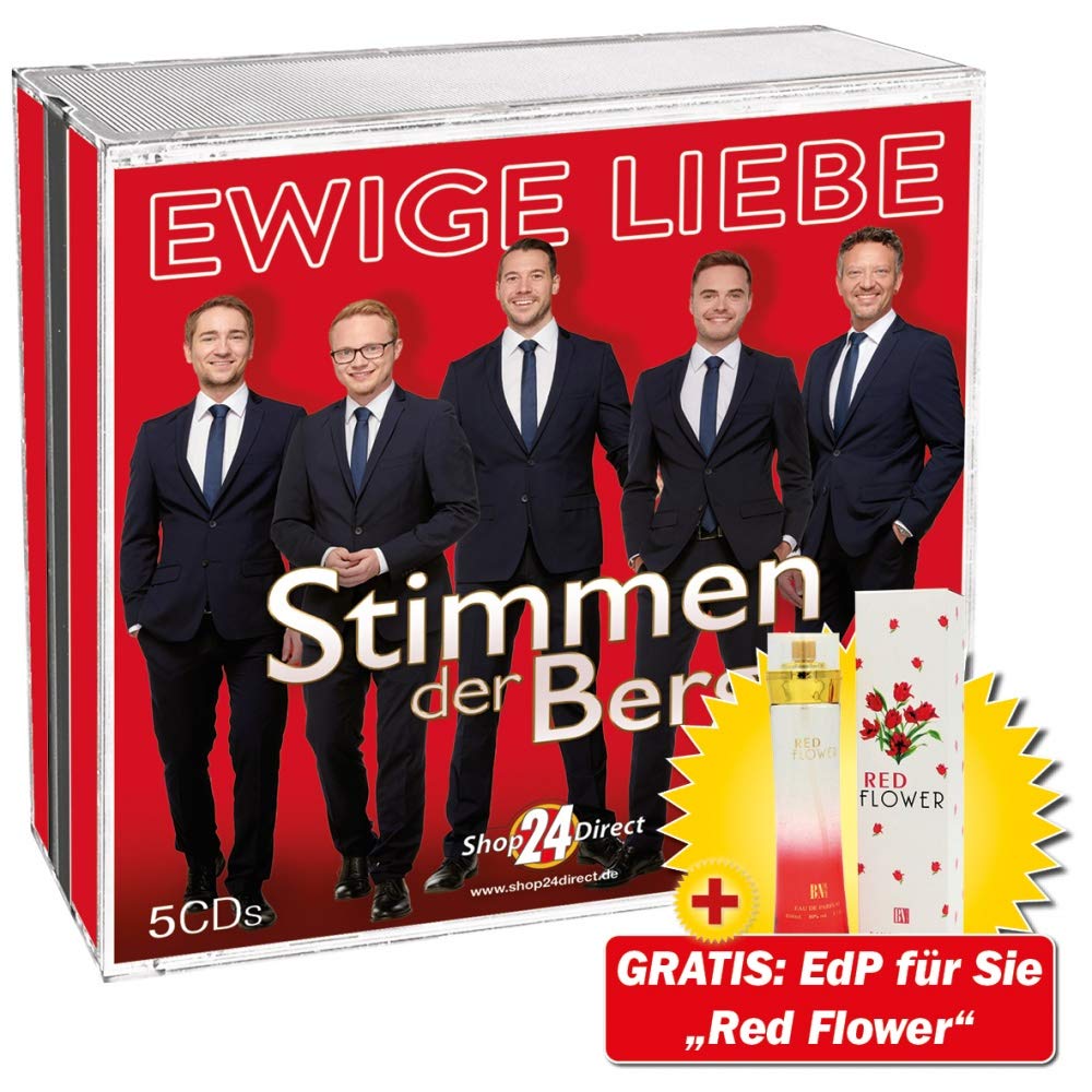 Ewige Liebe + GRATIS Parfüm Red Flower - Eau de Parfum für Sie Music