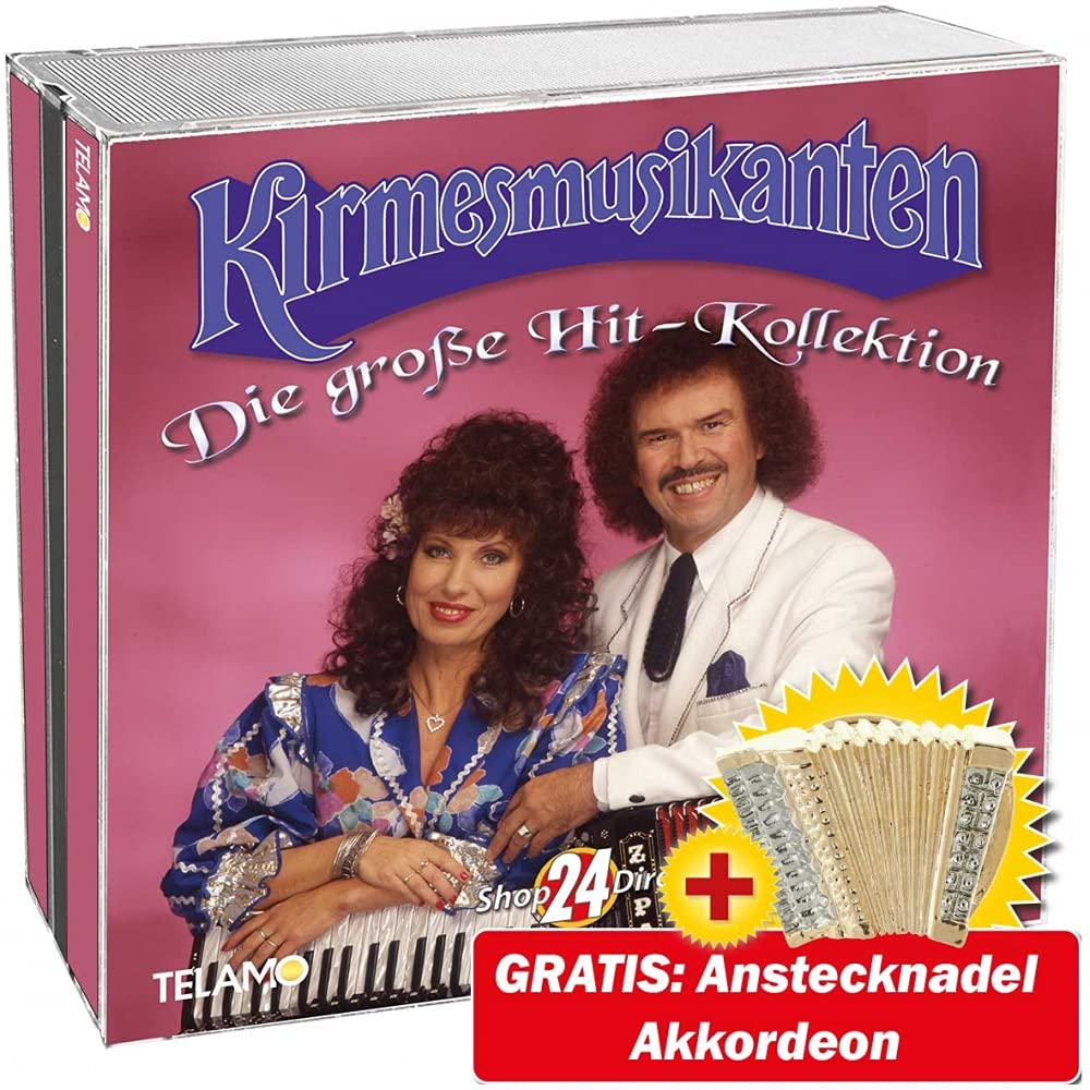 Die große Hit-Kollektion + GRATIS Anstecknadel Akkordeon cd