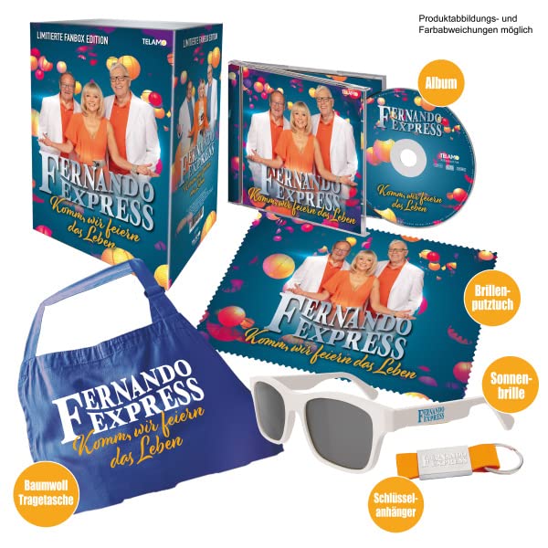Fernando Express Komm, wir feiern das Leben FANBOX + GRATIS Armband Music