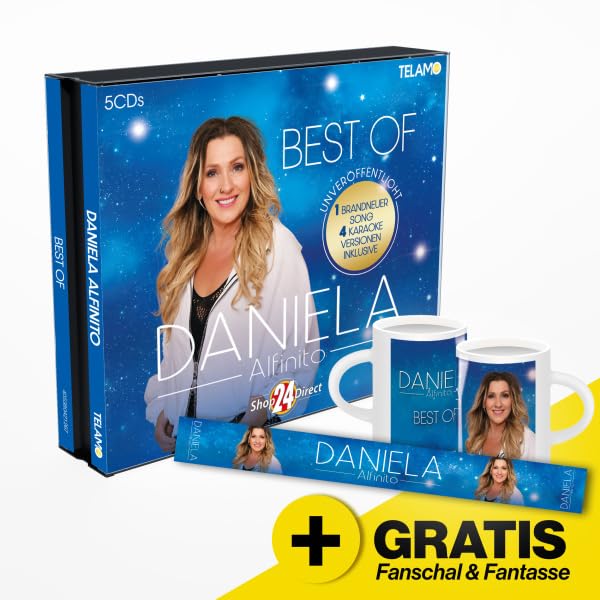Daniela Alfinito Best Of + GRATIS Fanschal & Fantasse Music