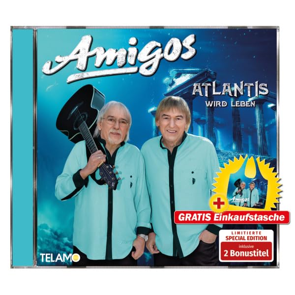 Amigos Atlantis wird leben + GRATIS Einkaufstasche - 1 CDs Music