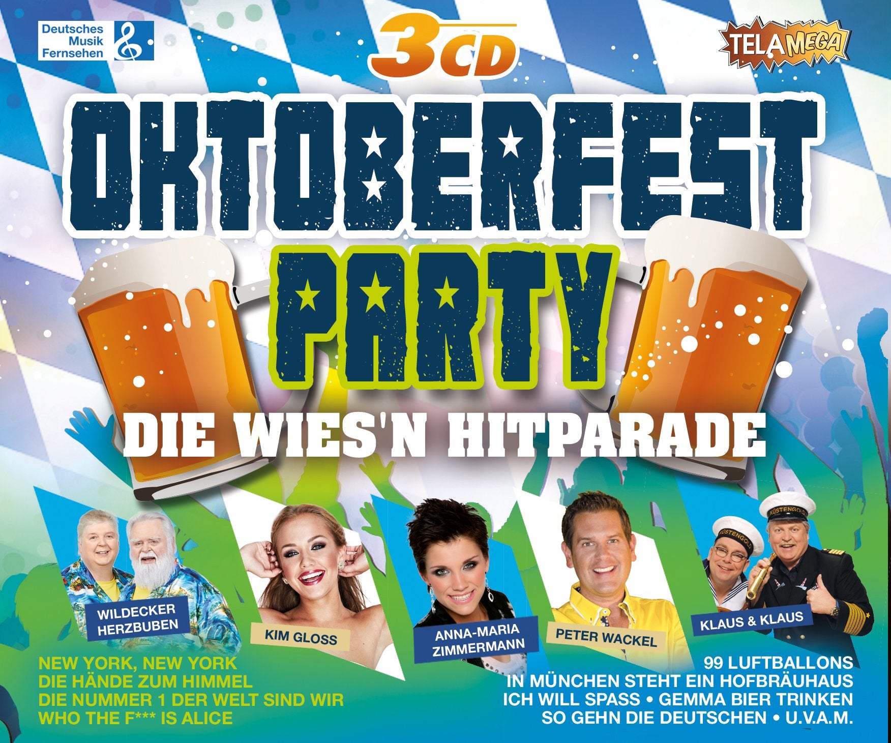 Oktoberfest Party - die Wies'N Hitparade (3cd) Music