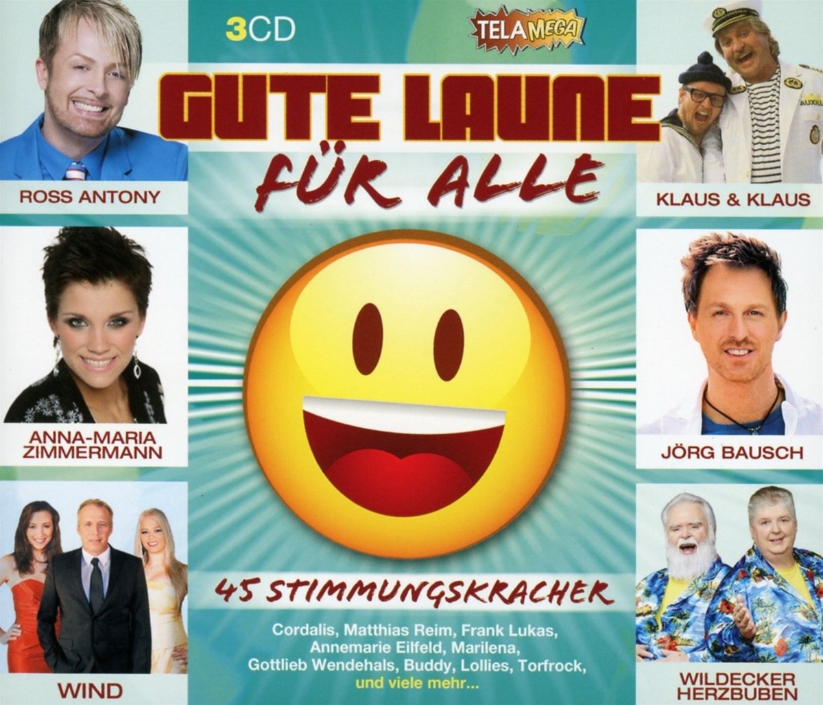 Gute Laune Für Alle,45 Stimmungskracher German Schlager & Volksmusik