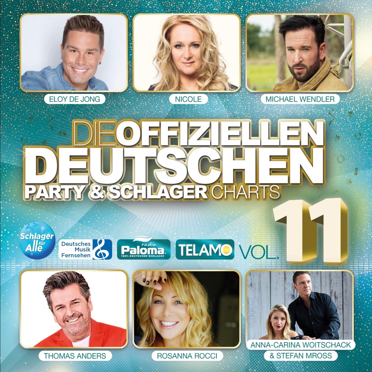 Die Offiziellen Dt.Party & Schlager Charts Vol.11 German Schlager & Volksmusik