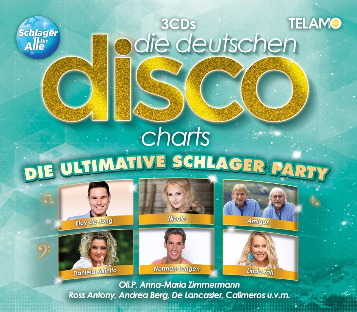 Die deutschen Disco Charts - Die Ultimative Schlager Party German Schlager & Volksmusik