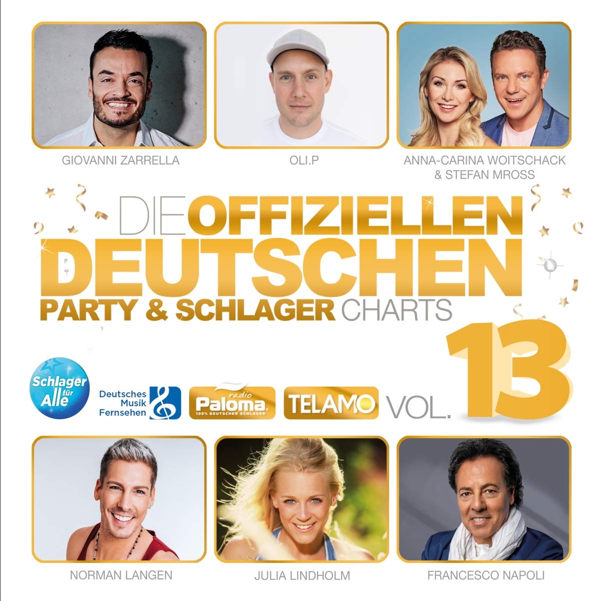 Die Offiziellen Dt.Party & Schlager Charts Vol.13 German Schlager & Volksmusik