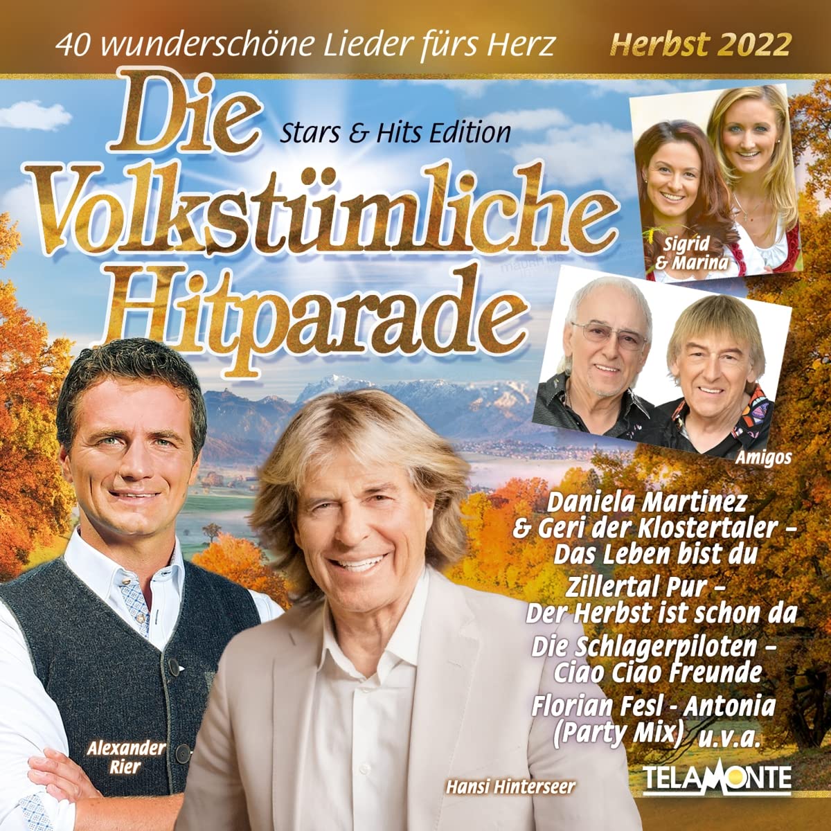 Die Volkstümliche Hitparade Herbst 2022 German Schlager & Volksmusik