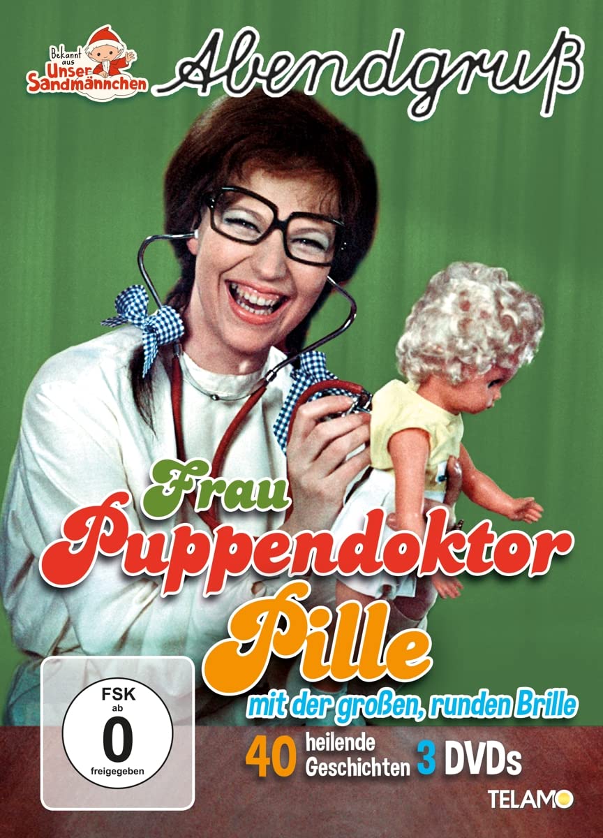 Frau Puppendoktor Pille mit der Großen,Runden Bril Films