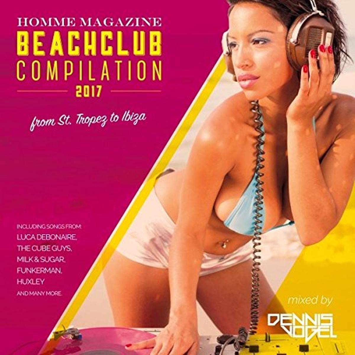 Homme Magazine Beach Club 2017 - from St. Tropez T Dance & Electronic