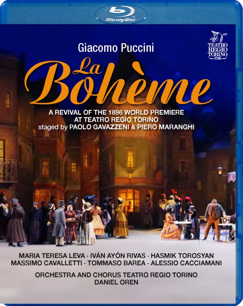 Puccini : la Bohème / Teatro Regio de Turin, 2021 dvd