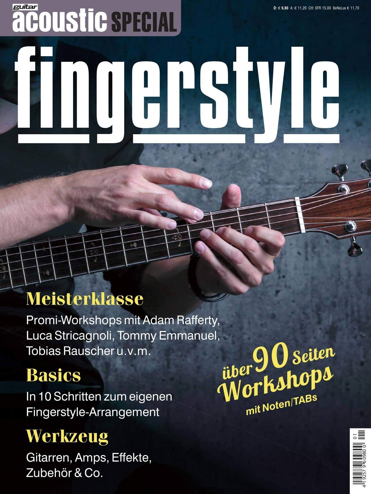 guitar acoustic Special - Fingerstyle: Workshops mit Noten und TABs Books