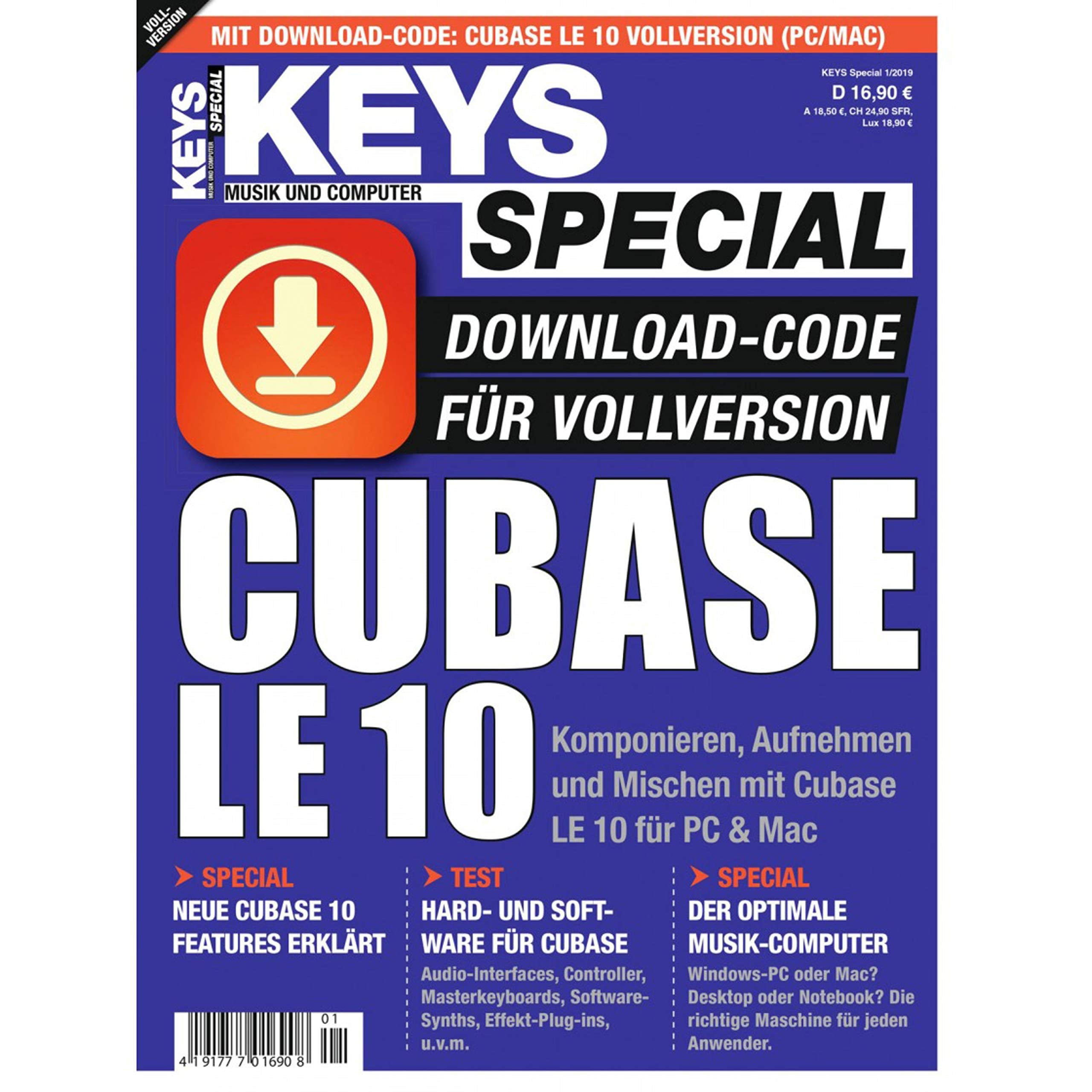 PPV Medien Keys Special 1/2019 inkl. Cubase LE 10 Books