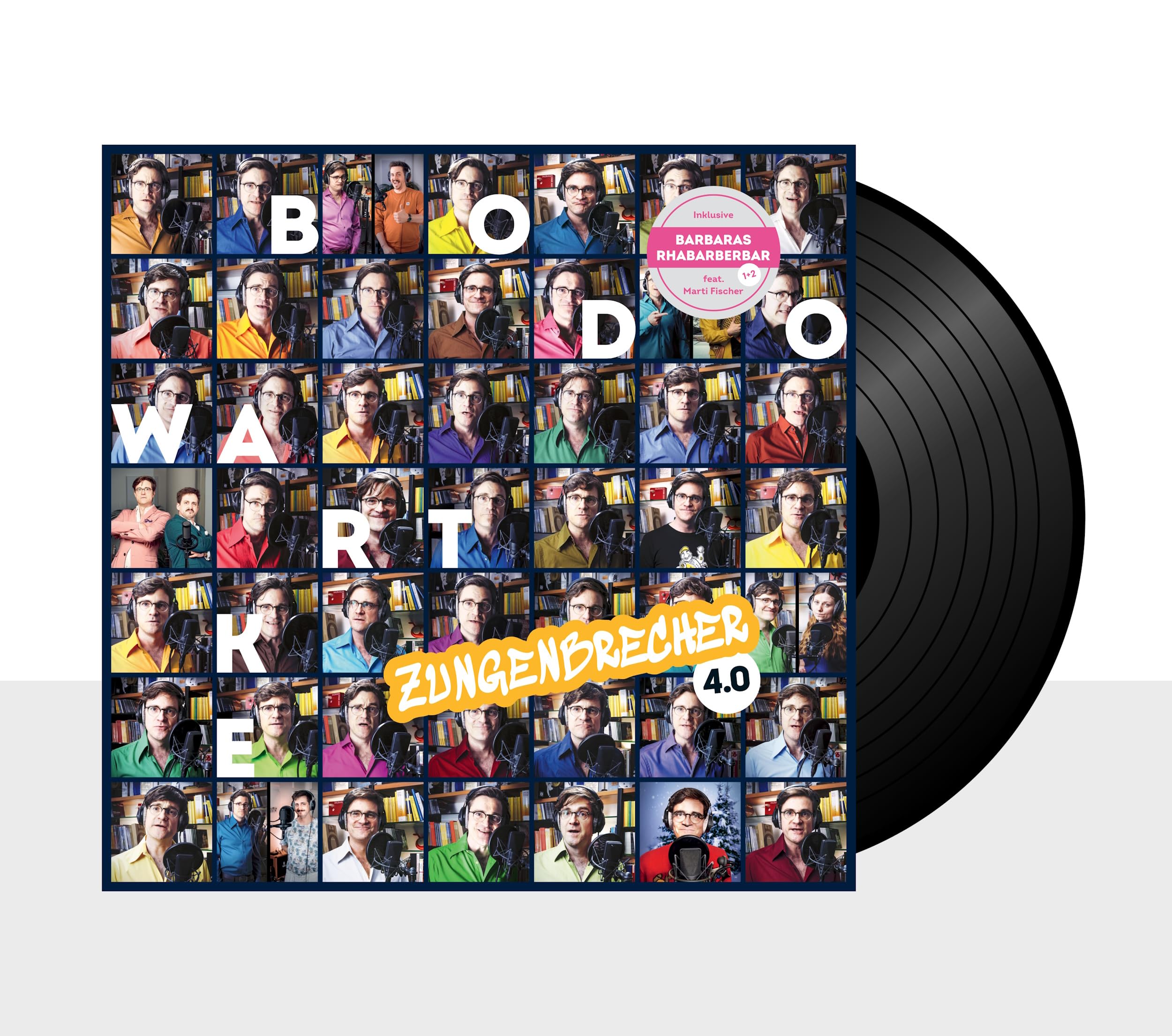 Zungenbrecher 4.0 Schwarzes Recycling-Vinyl Pop