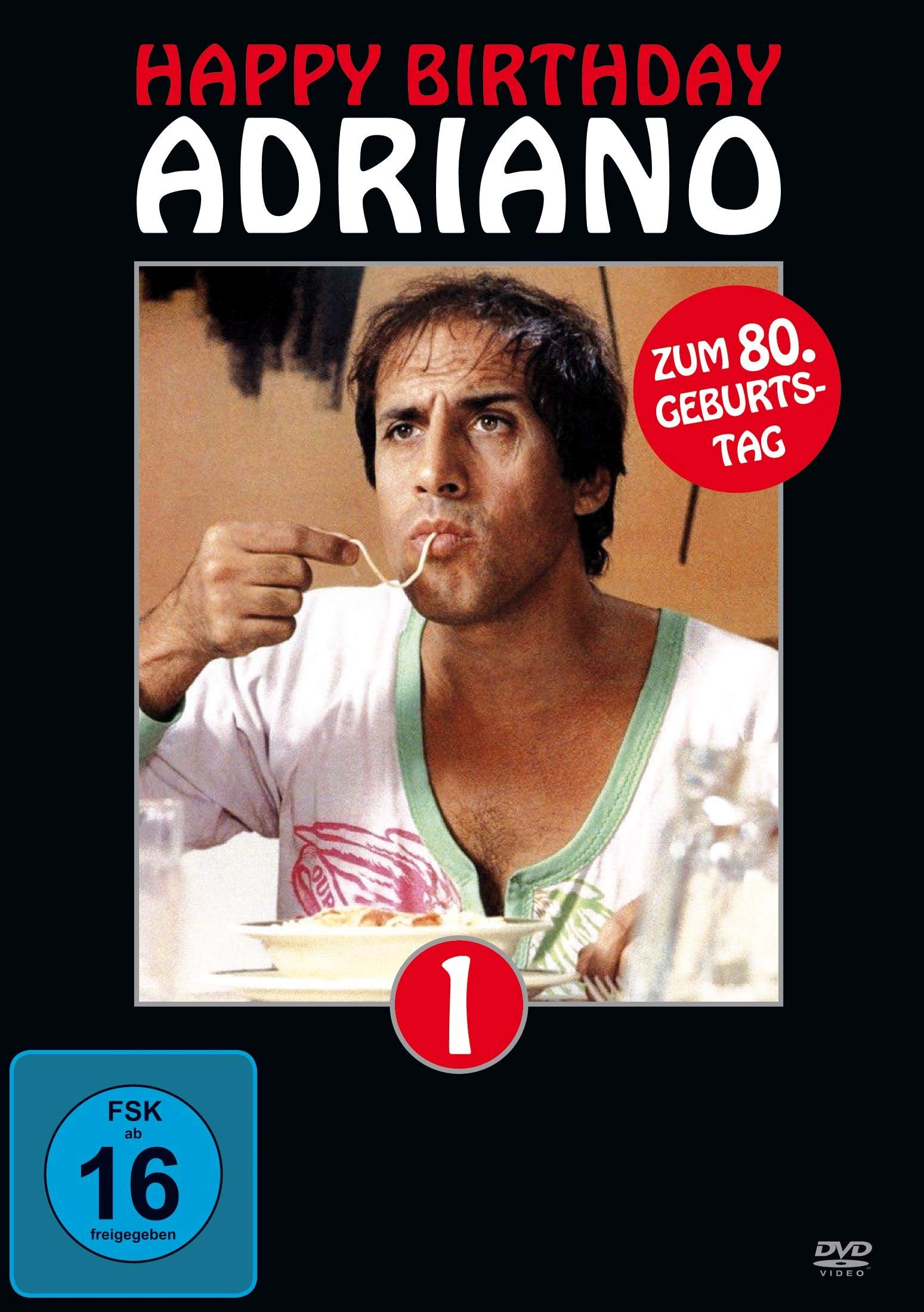 Happy Birthday Adriano 1 dvd