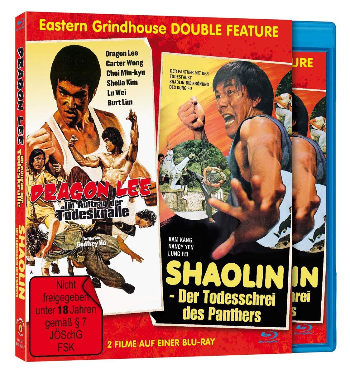 Shaolin - Der Todesschrei des Panthers/Bruce Lee - Im Auftrag der Todeskralle - Eastern Grindhouse Double Feature Vol. 1 - Limitiert auf 1000 Stück Films