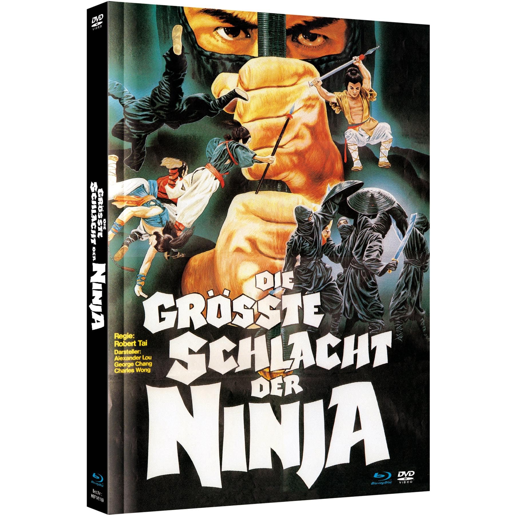 DIE GRÖSSTE SCHLACHT DER NINJA – COVER A - LIMITED MEDIABOOK EDITION Films