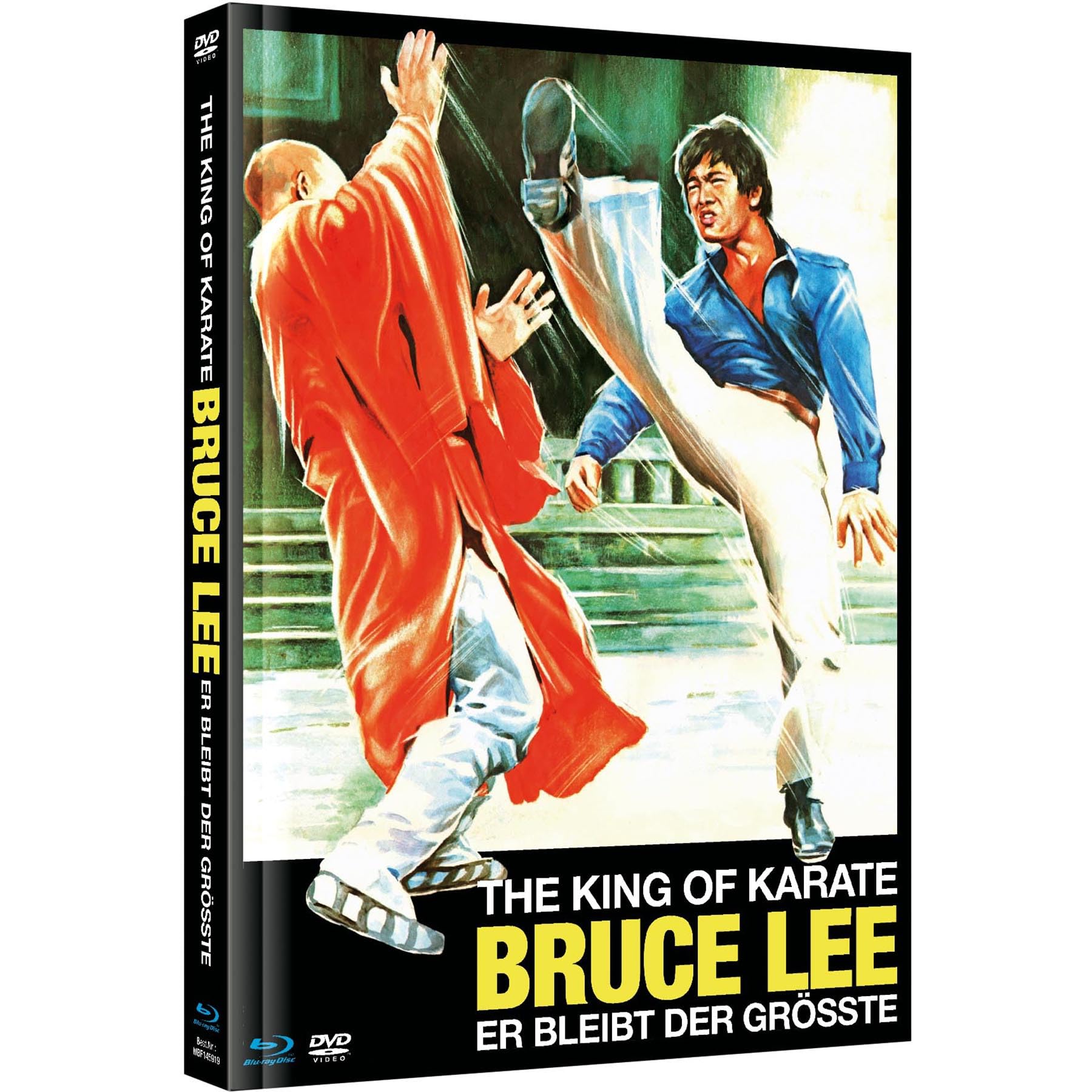 THE KING OF KARATE BRUCE LEE - ER BLEIBT DER GRÖSSTE - Mediabook Cover B Movies
