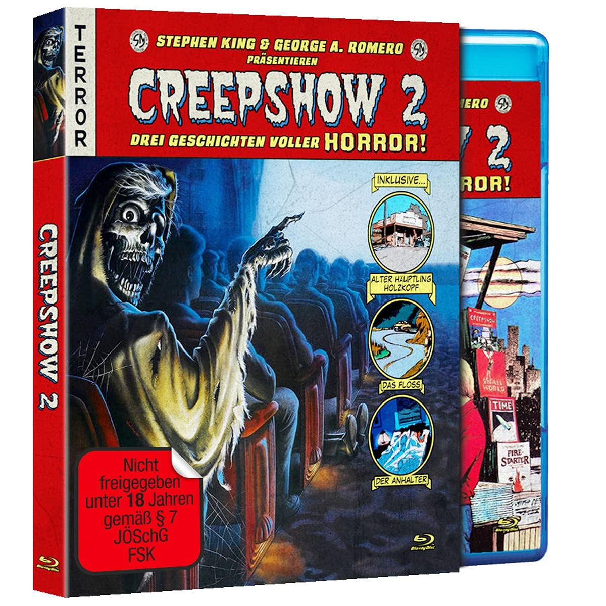 Creepshow 2 – Uncut Deluxe Version im Schuber inkl. Comic Films
