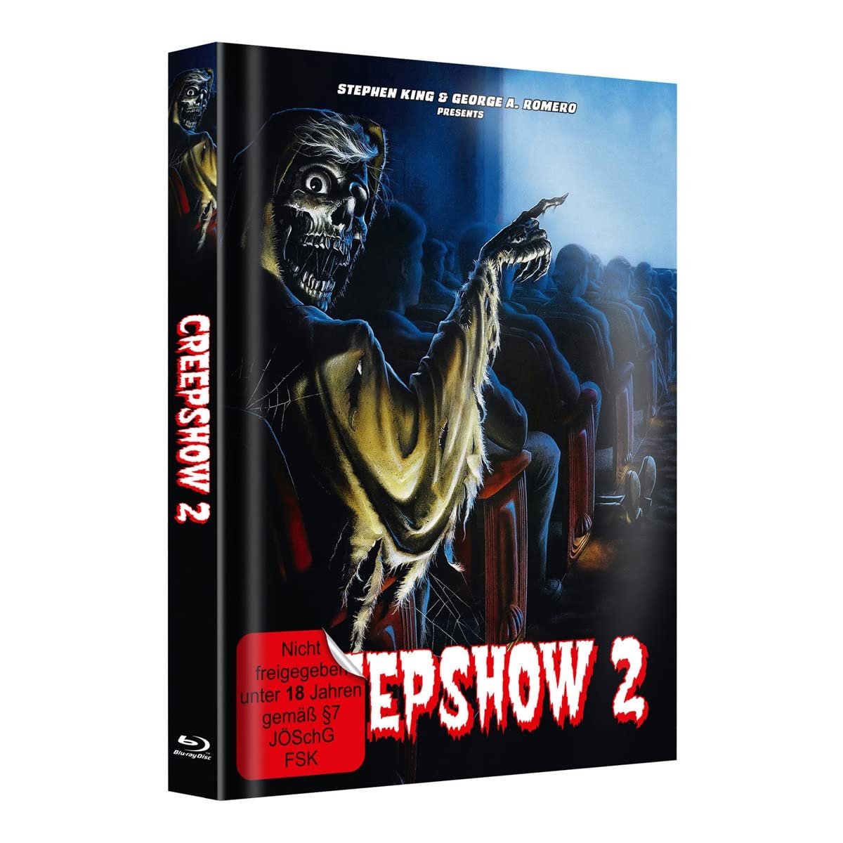 Creepshow 2 - wattiertes Mediabook - Blu-ray & DVD - Cover A - Limited Edition Films