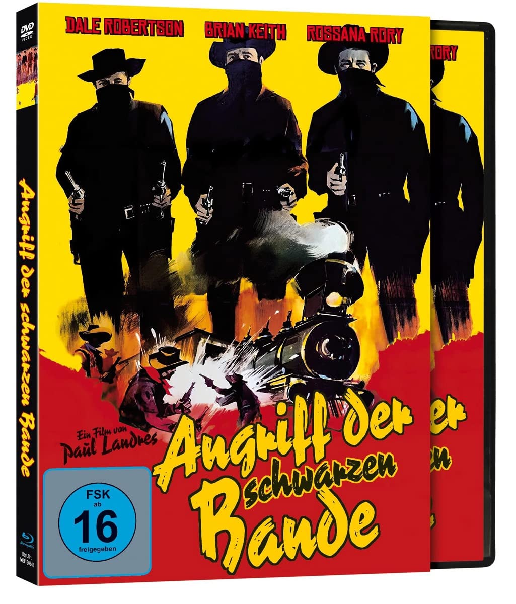 Die schwarze Bande - Blu-ray & DVD im Schuber plus Booklet - Cover B Films