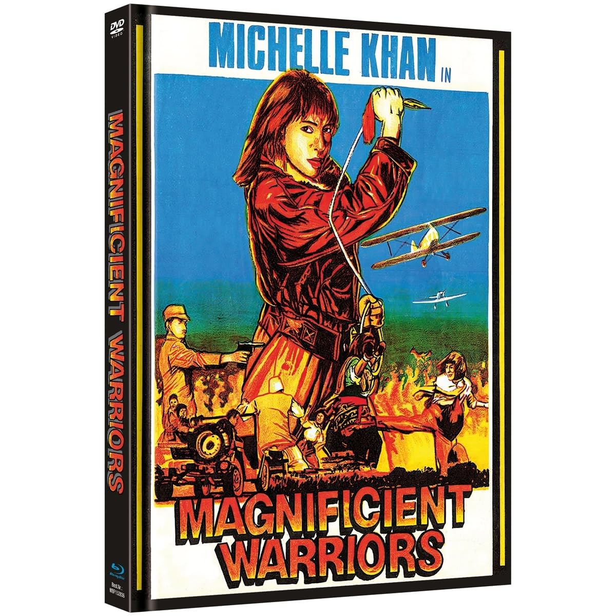 Magnificent Warriors - Dynamite Fighters - Yes, Madam III - Limited Mediabook - Cover C - Blu-ray & DVD Films