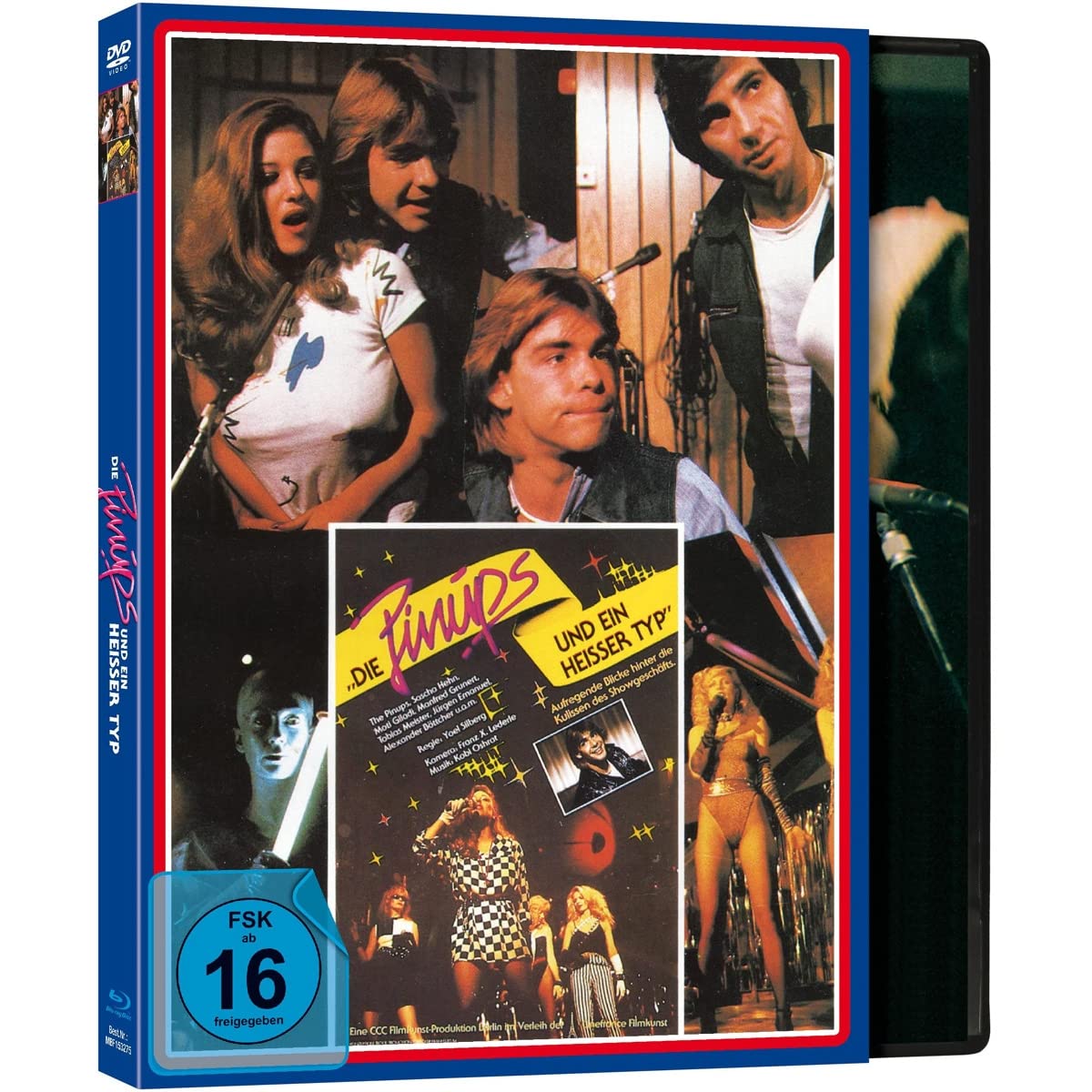 Die PINUPS und ein heißer Typ - Cover B - Blu-ray & DVD im Limited Deluxe Schuber plus Booklet Films