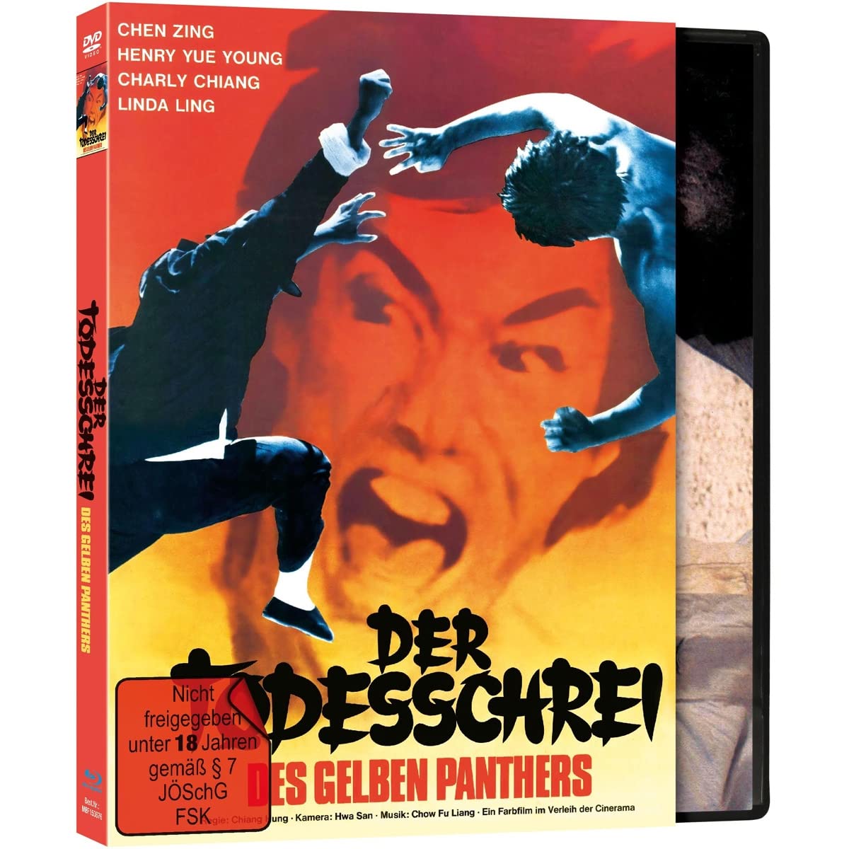 Der Todesschrei des gelben Panthers aka KUNG FU: The Head Crusher - Blu-ray & DVD - 2K-HD-remastered - Cover A Movies