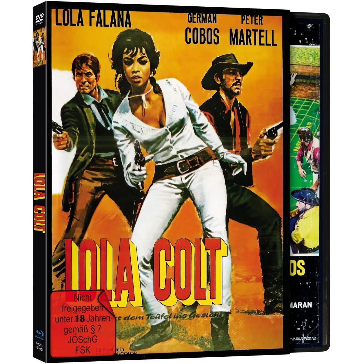 LOLA COLT - sie spuckt dem Teufel ins Gesicht - Cover A - Blu-ray & DVD im Schuber plus Booklet - 2K-HD-remastered Movies