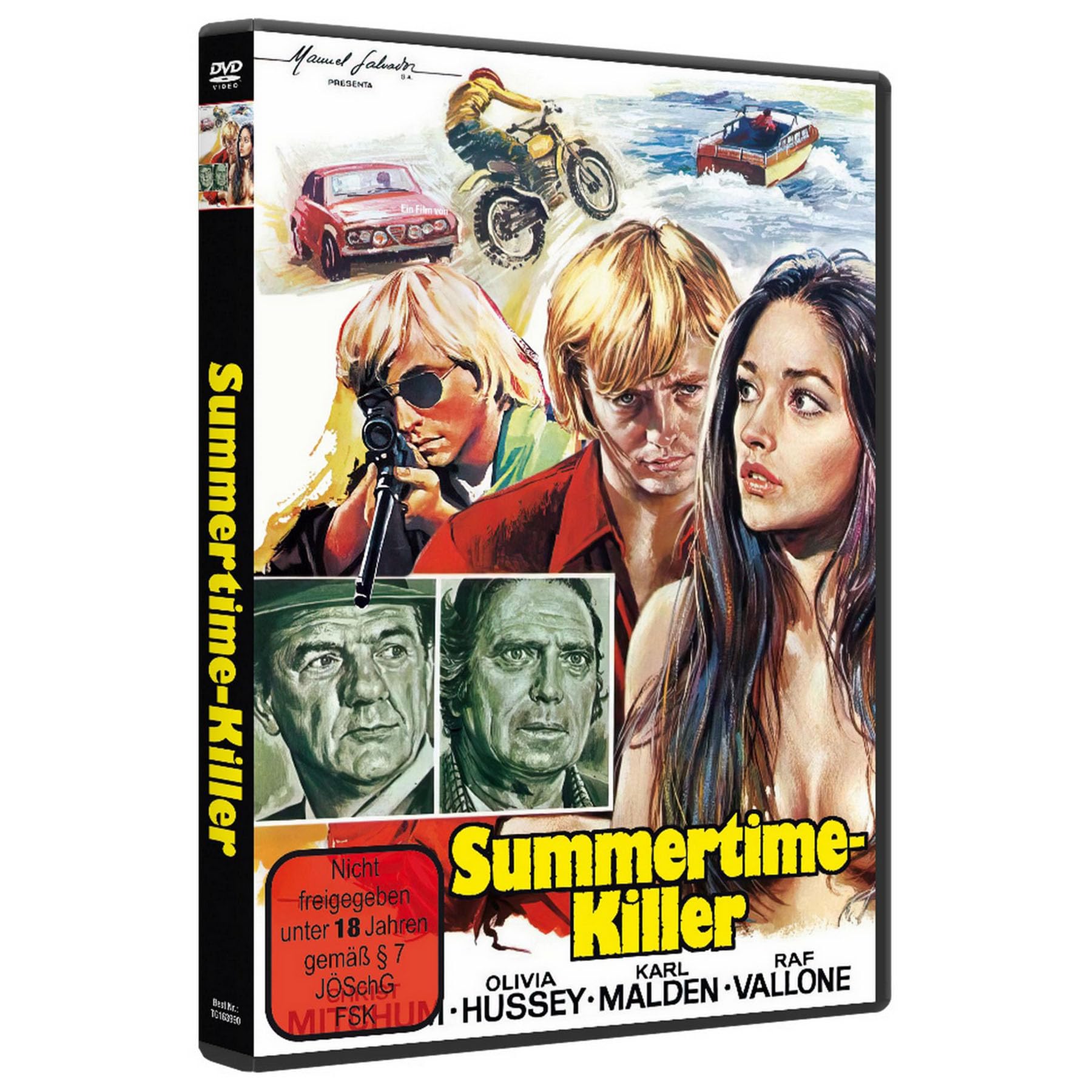 CHRIS MITCHUM & OLIVIA HUSSEY: Summertime-Killer - Cover B Films