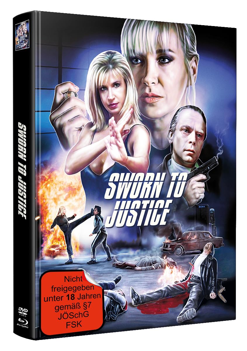 CYNTHIA ROTHROCK: Sworn to Justice - Wattiertes Mediabook Movies