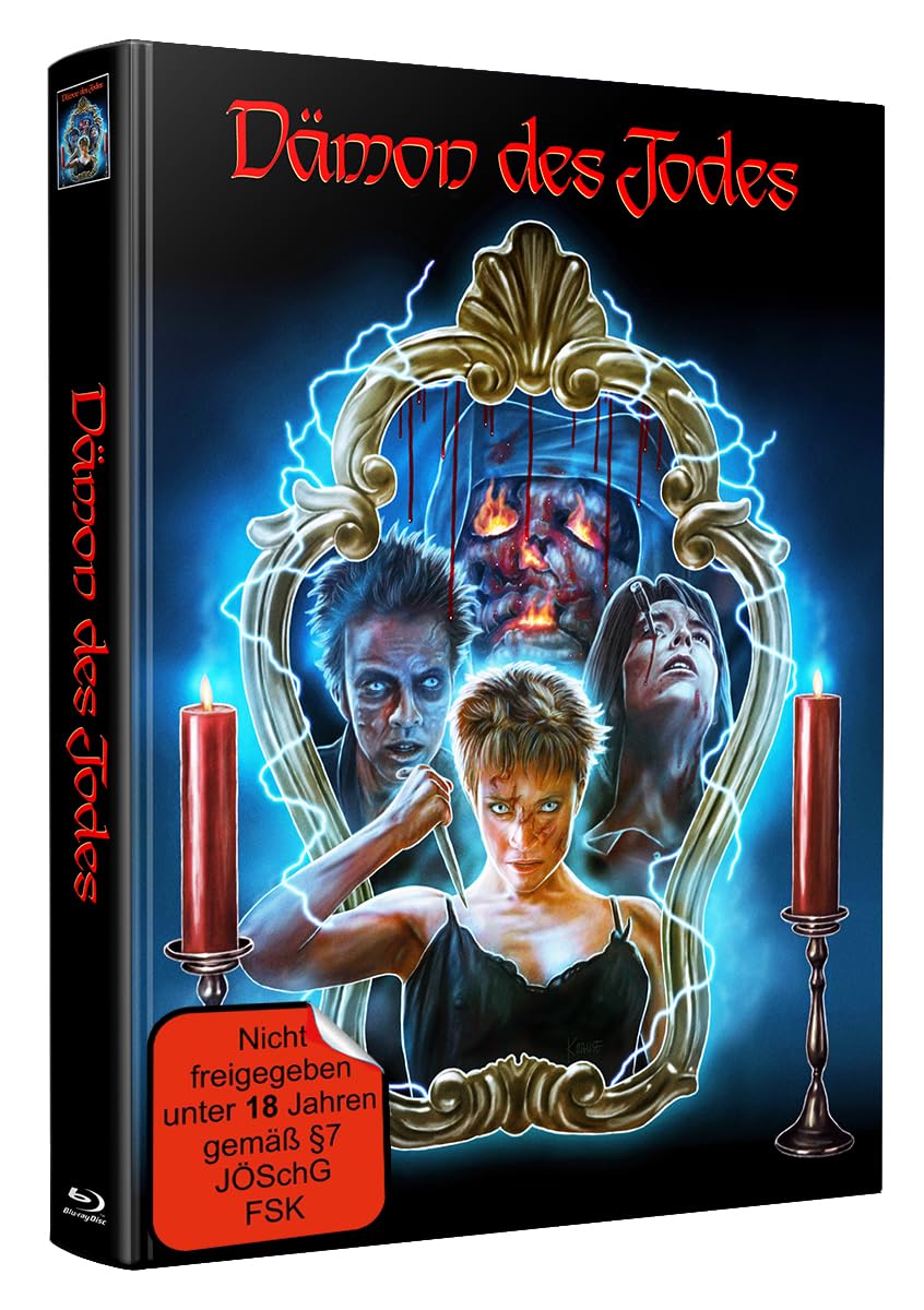 DÄMON DES TODES - Wattiertes Mediabook - plus 2 Bonus BDs Films