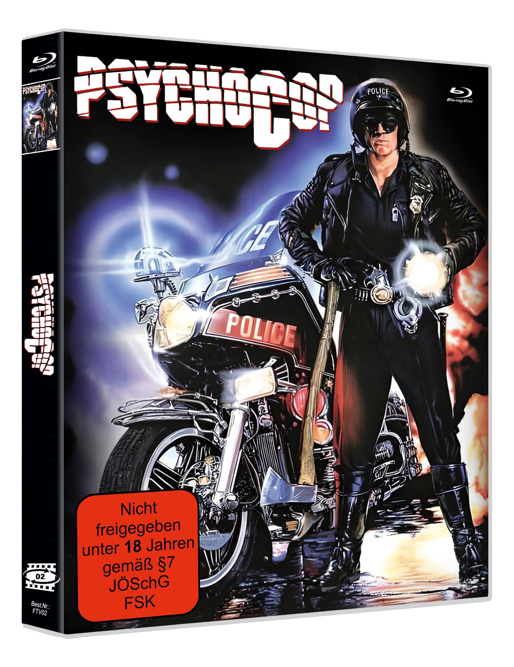 PSYCHO COP - aka Mad Cop - Ltd. Uncut Scanavo Ed. Films